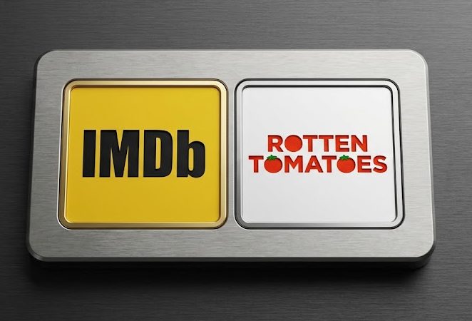 IMDb and Rotten Tomatoes logos